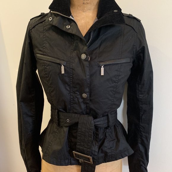 NWT $450 BARBOUR jacket size 0-2 - Picture 4 of 15